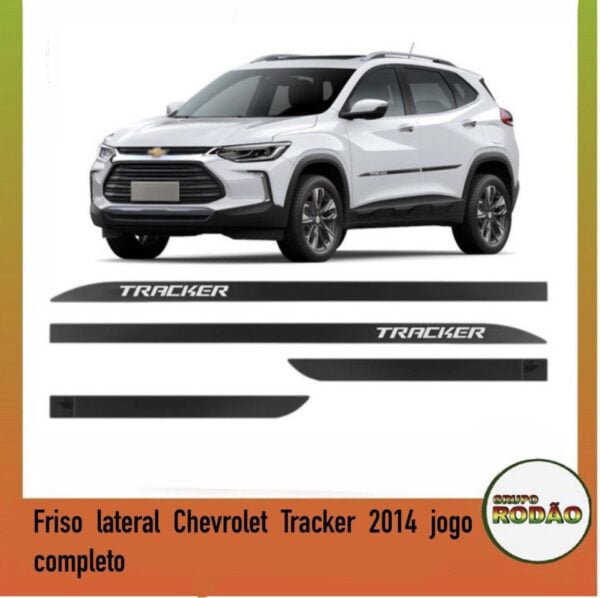 Jogo de friso lateral Chevrolet Tracker 2014/...