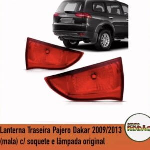 Lanterna traseira Mitsubishi Pajero Dakar 2009/2013 LE