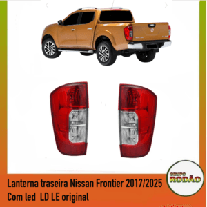 Lanterna traseira Nissan Frontier 2017/2025 Com led LD LE original
