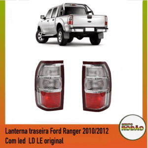 Lanterna traseira Ford Ranger 2010/2012 Com led LD original