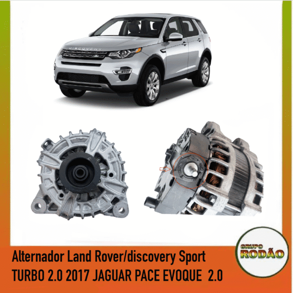 Alternador Land Rover/discovery Sport TURBO 2.0 2017 JAGUAR PACE EVOQUE 2.0