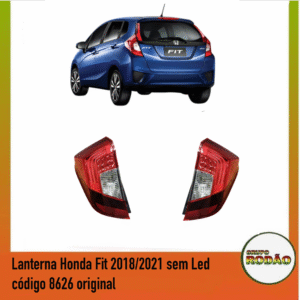 Lanterna Traseira Honda Fit 2016/2021 LD LE sem led