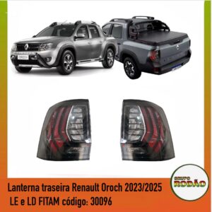 Farol Renault Oroch 2023/2025 LD LE FITAM
