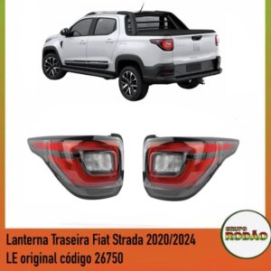 Lanterna Traseira Fiat Strada 2020/2024 LD LE sem led original